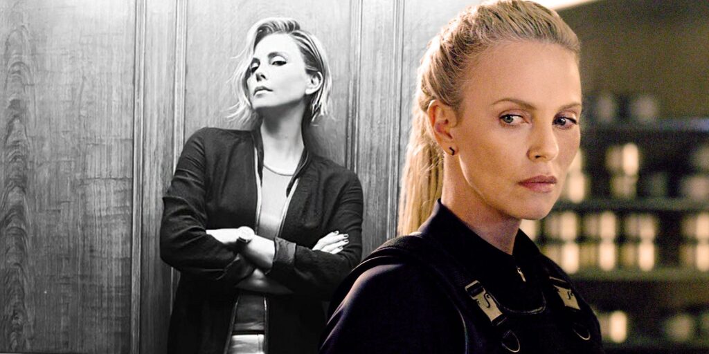 10 imágenes rápidas de BTS confirman el regreso del cifrado de Charlize Theron