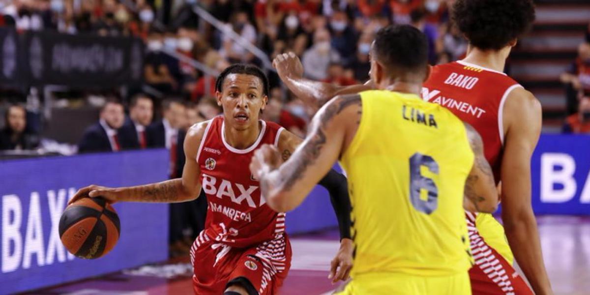 103-93: El Baxi Manresa tumba al UCAM con 33 puntos de Thomasson