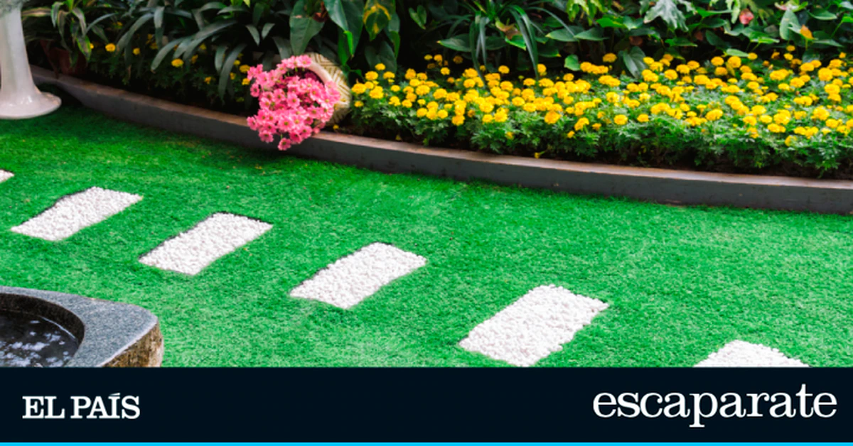 El césped artificial más vendido en Amazon con el que decorar el jardín o la terraza