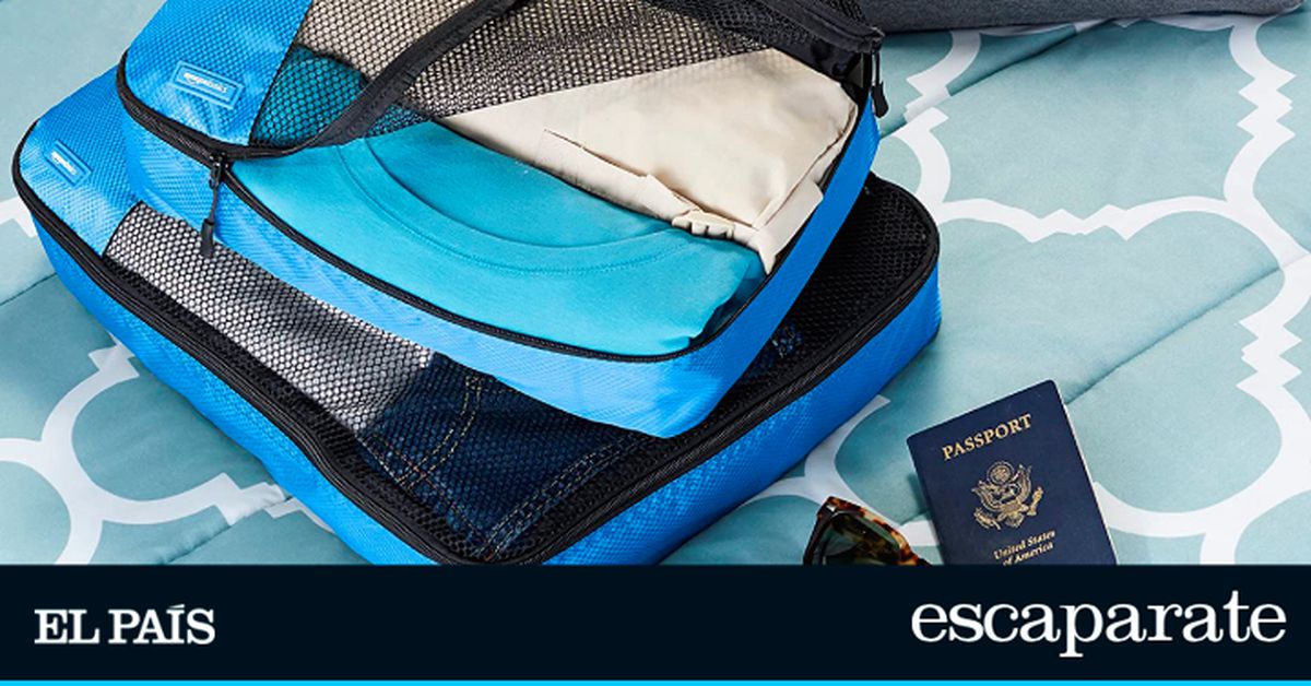 En seis tamaños y cinco colores: el set de bolsas para equipaje con 25.000 valoraciones en Amazon, ahora por menos de 25 euros