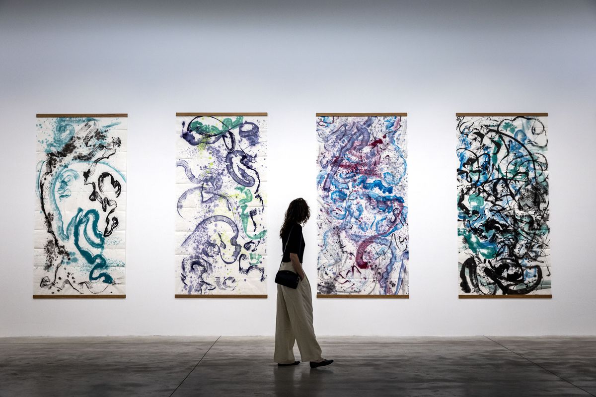 Shigeru Onishi, el artista matemático de culto que alcanzaba el estado zen con la ingesta de sake