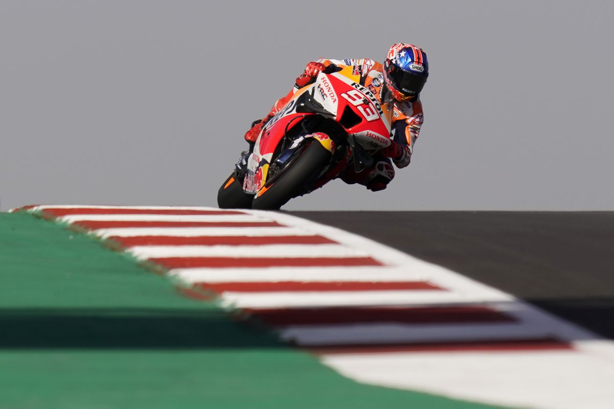 La desazón de Marc Márquez en el GP de Las Américas