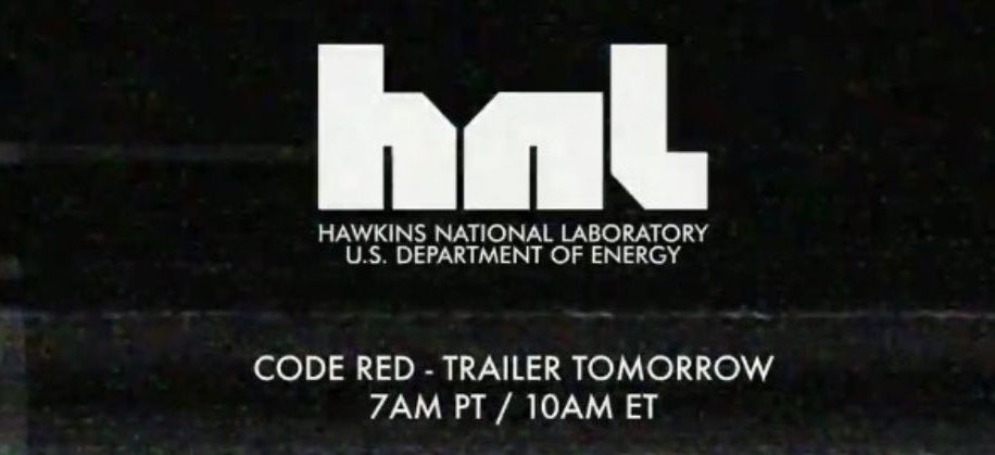 tráiler teaser para la copia de la temporada 4 de Stranger Things