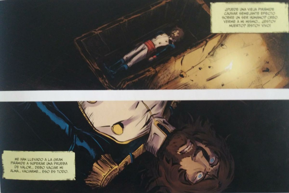 ‘La pirámide inmortal’ renace en viñetas