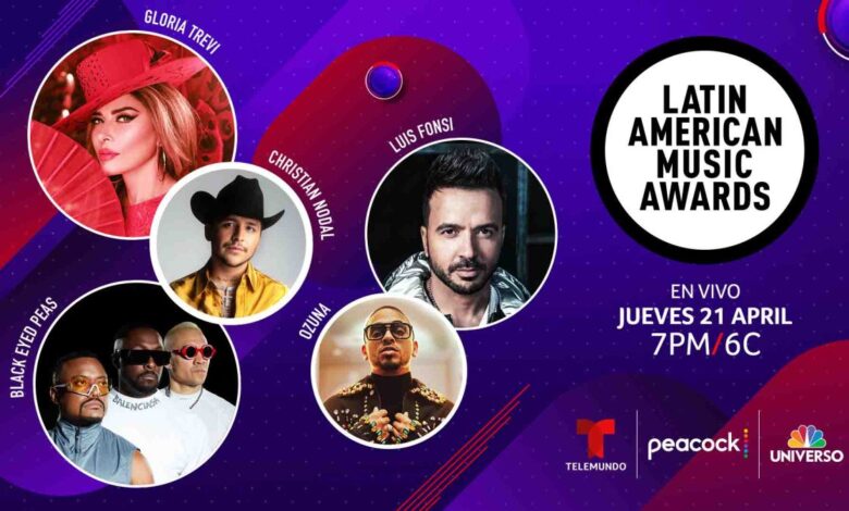 “La Música Nos Une”; 18 actuaciones y colaboraciones nunca vistas en los Latin AMAs 2022