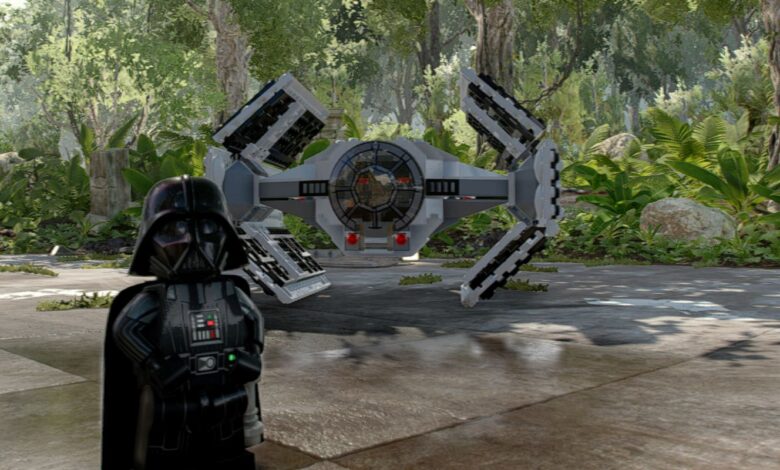 LEGO Star Wars: The Skywalker Saga - Cómo desbloquear el caza TIE de Darth Vader