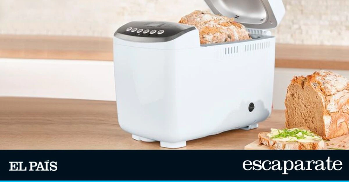La famosa panificadora de Lidl por menos de 50 euros: 16 programas y libro de recetas para hacer pan en casa