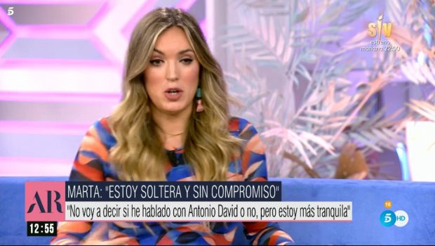 Marta Riesco en 'El Programa de Ana Rosa' / Telecinco