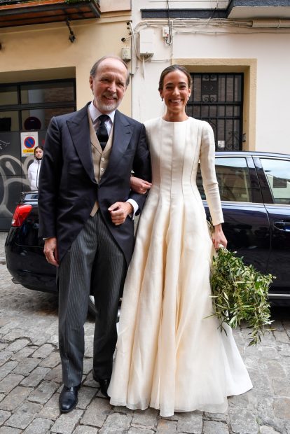 María Roiz de la Parra y su padre / Gtres