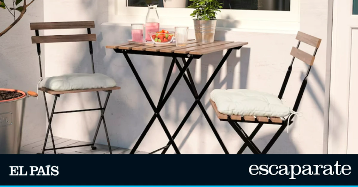 Pon a punto tu terraza o jardín con esta selección de artículos que hemos encontrado en Ikea