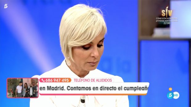 Ana María Aldón en 'Viva la vida' / Telecinco