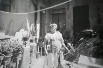 Pachita en una fotografía con fecha desconocida.