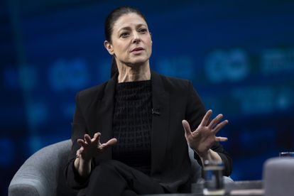 La líder del Partido Laborista y ministra de Transportes de Israel, Merav Michaeli, en un acto político en 2021.