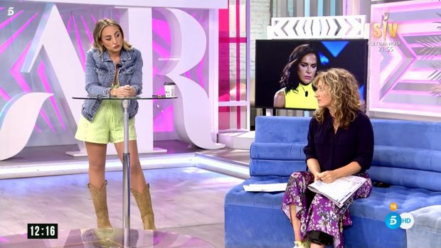 Rocío Flores en 'El Programa de Ana Rosa' / Telecinco
