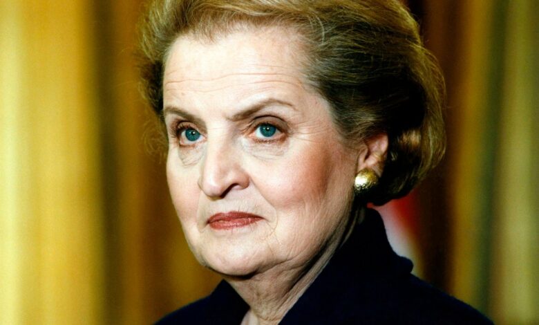 Biden, Obama y los Clinton rendirán tributo a Madeleine Albright en su funeral