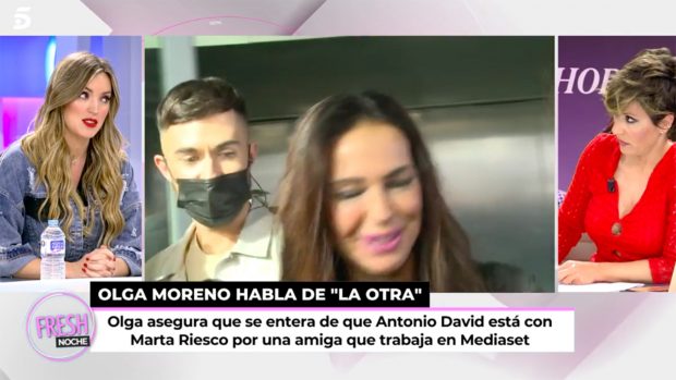 Marta Riesco en conversación con Sonsoles Ónega / Telecinco