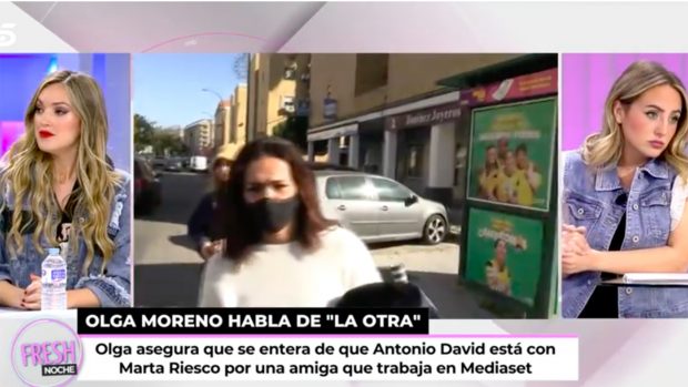 Rocío Flores y Marta Riesco, cara a cara / Telecinco