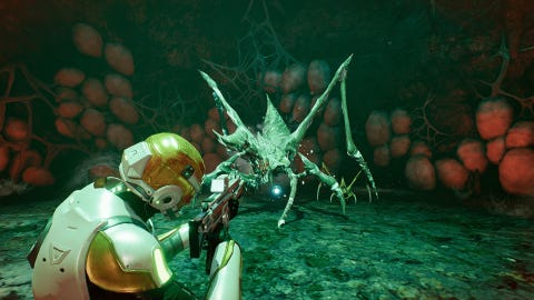 Explorando un videojuego Hellscape de ciencia ficción