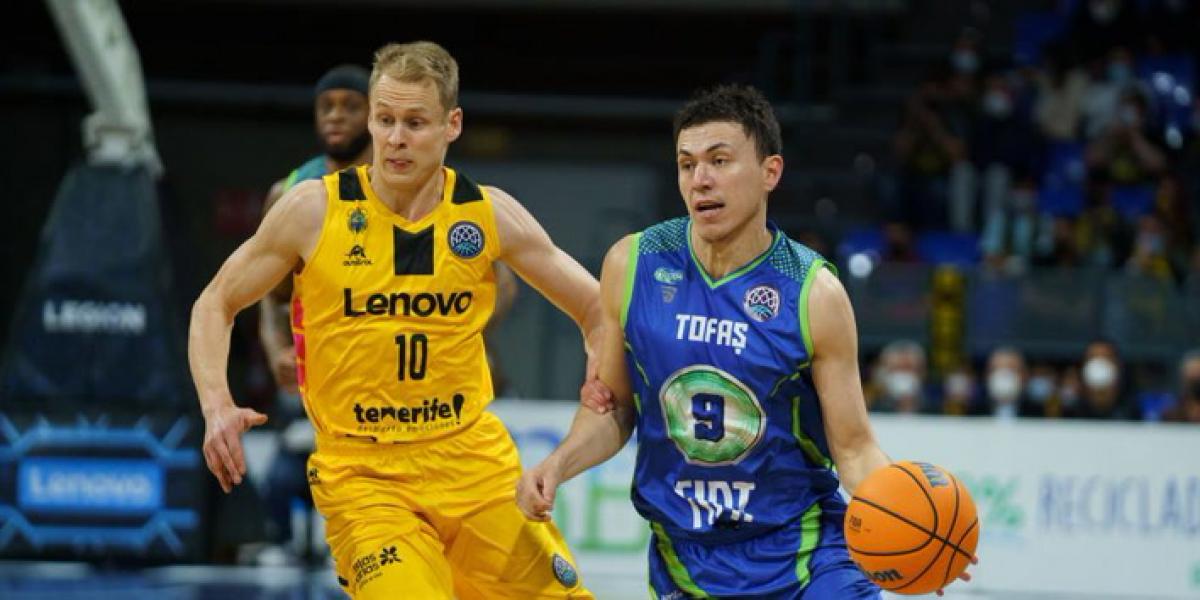 78-77: Huertas le da el triunfo al Lenovo Tenerife ante el Tofas Bursa