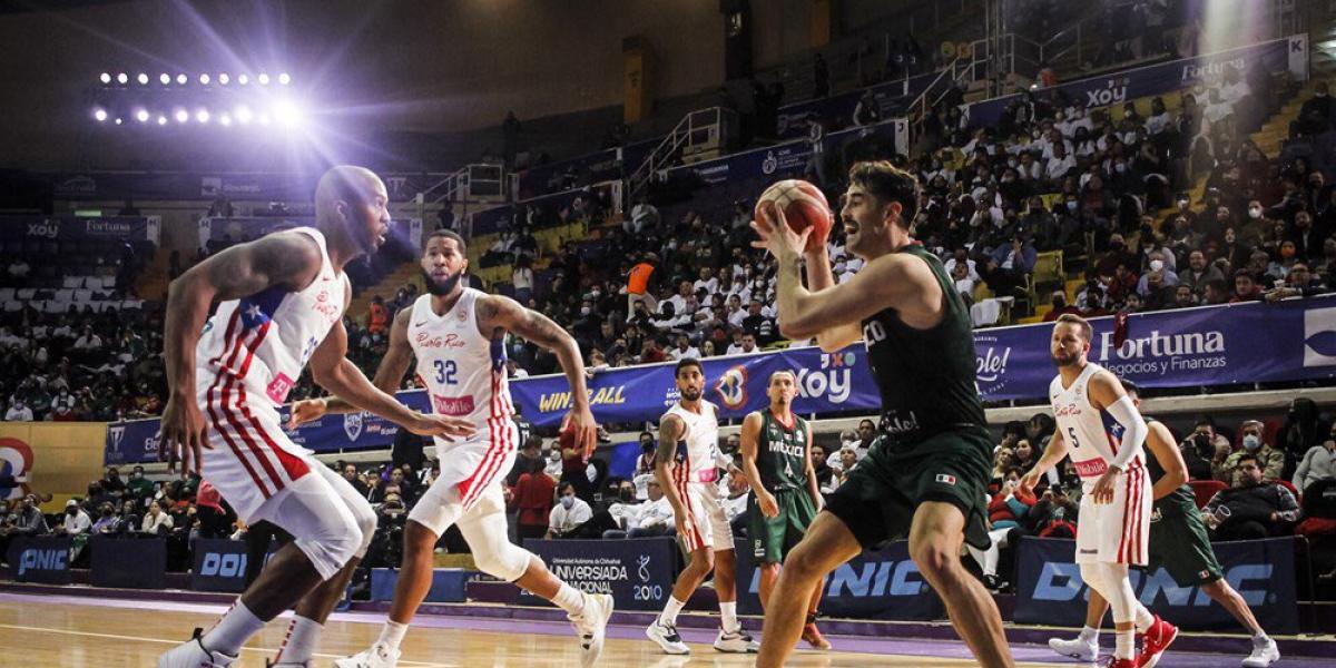 90-86. México inicia la era sin su líder Ayón con triunfo sobre Puerto Rico