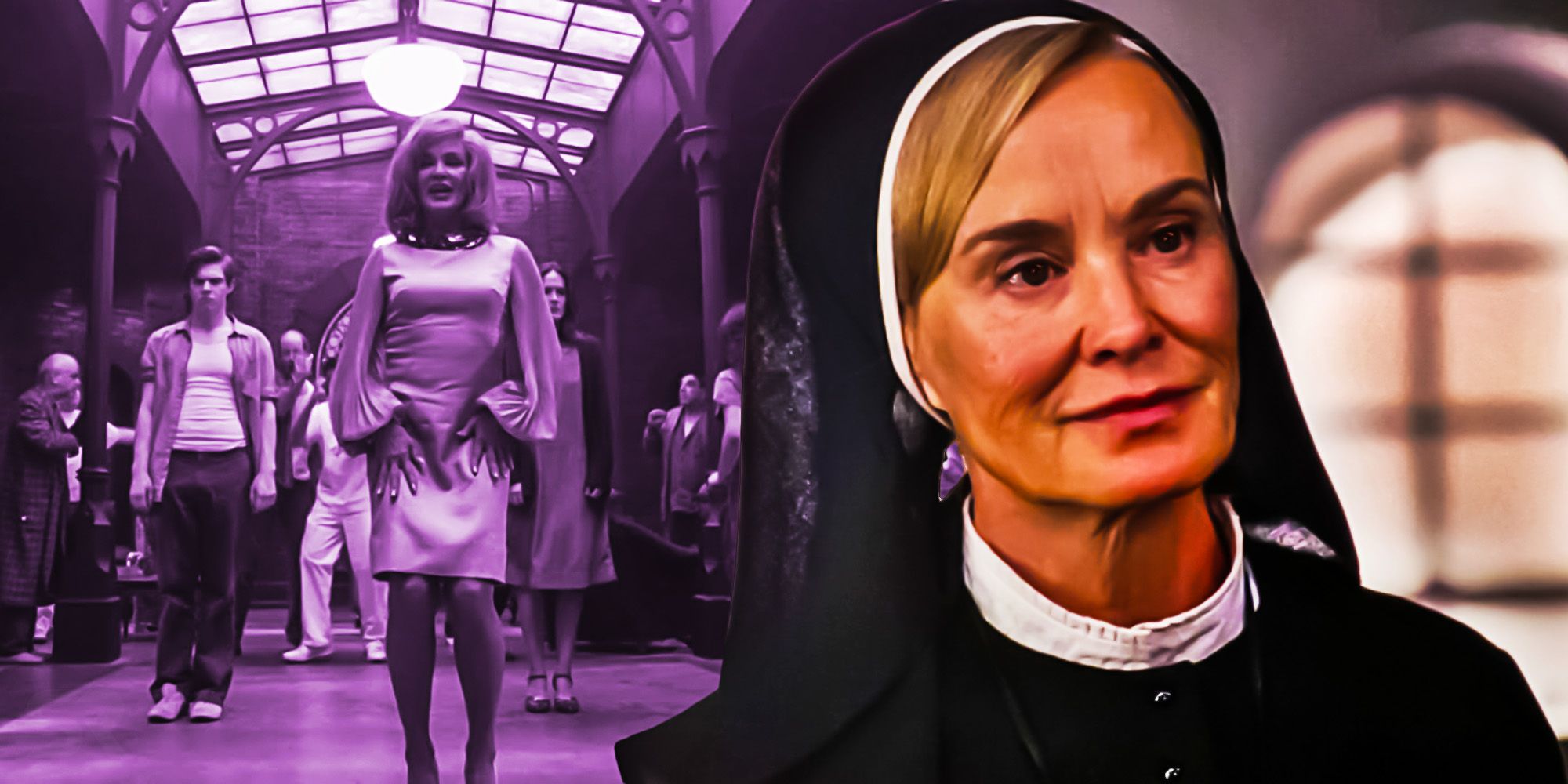 AHS: La verdadera historia detrás de la escena del juego de nombres extraños de Asylum