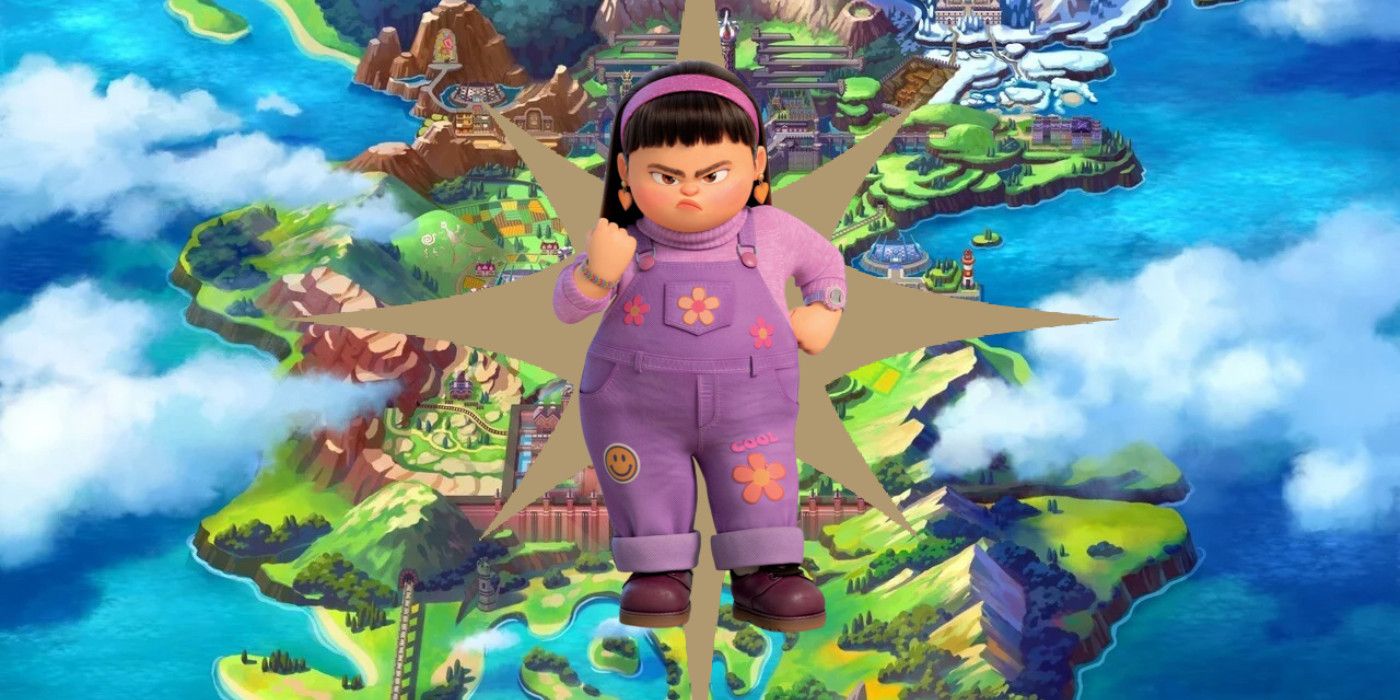 Abby de Turning Red obtiene el equipo Pokémon perfecto en un nuevo fanart