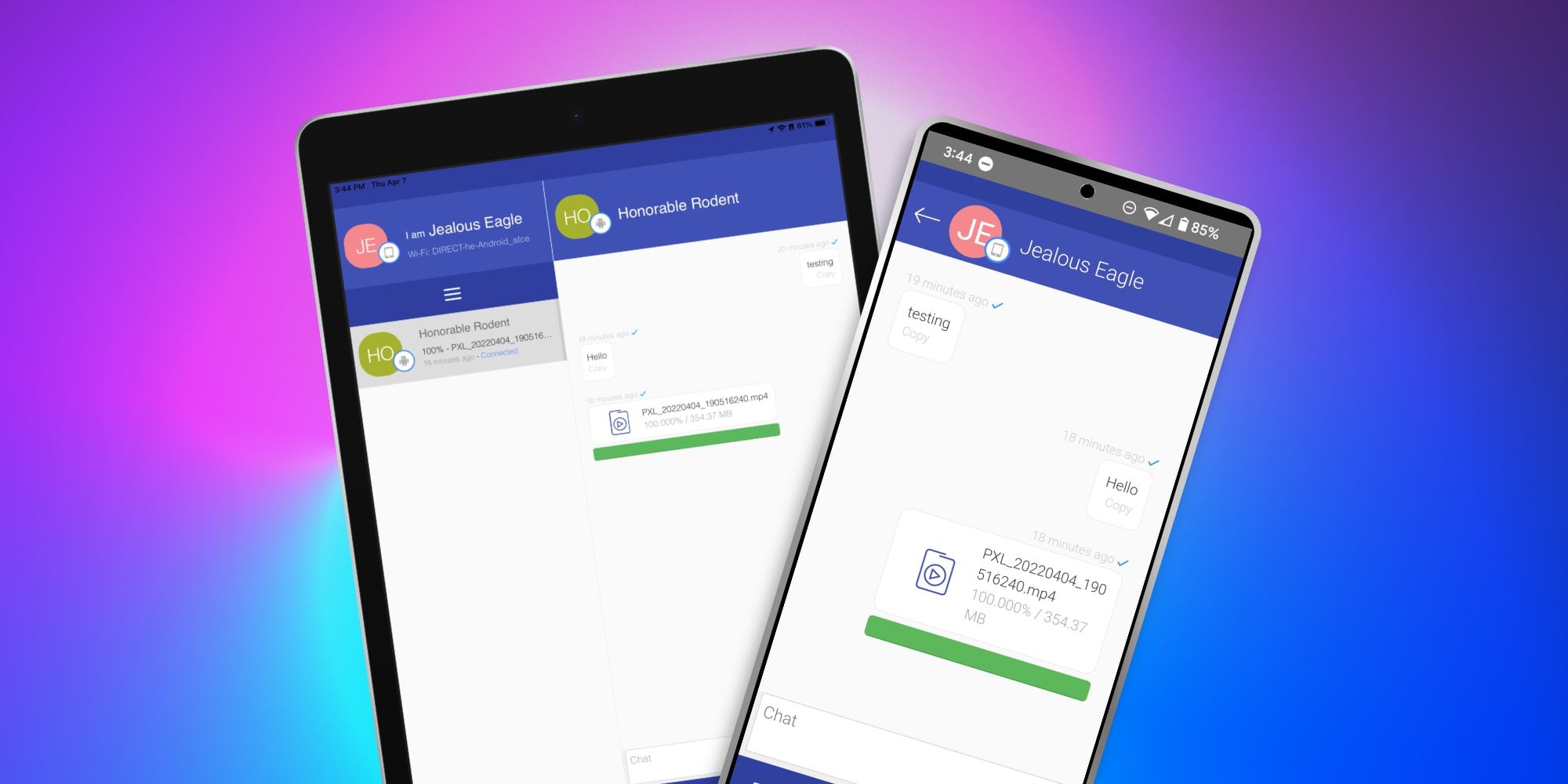 Acabo de encontrar la aplicación perfecta para mover archivos entre iOS y Android