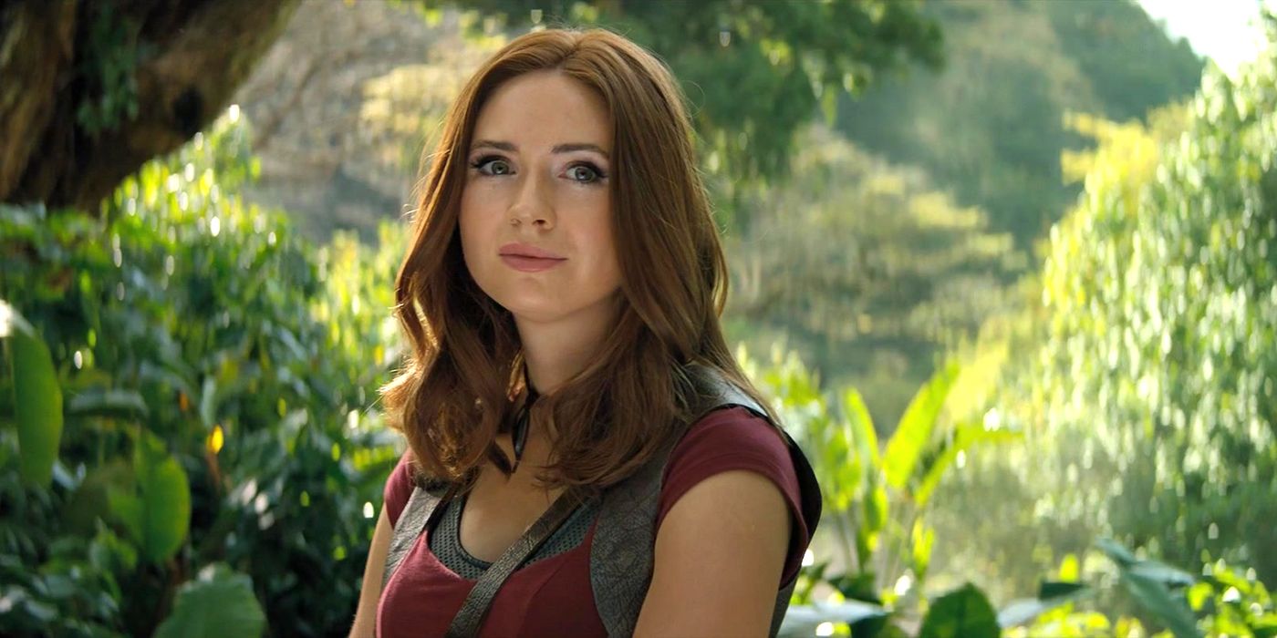 Actualización de Jumanji 4 compartida por Karen Gillan