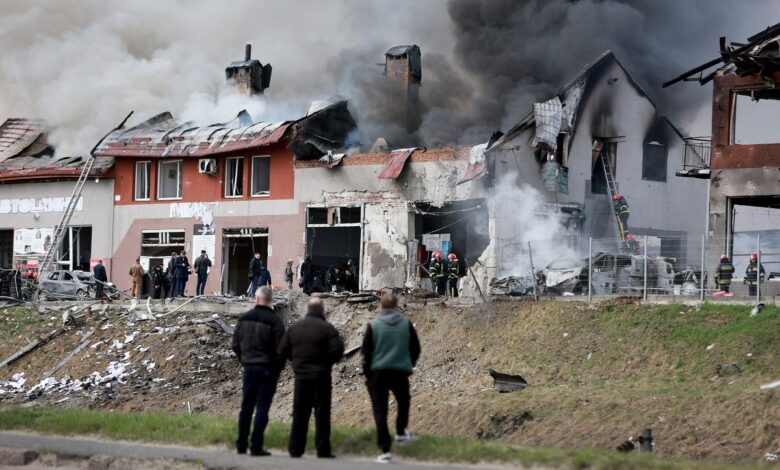 Al menos siete muertos en un ataque con misiles a Lviv, en la franja occidental de Ucrania
