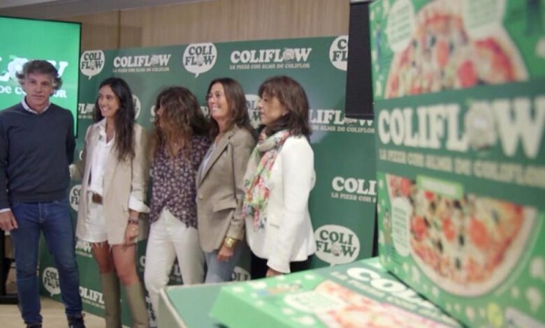 Alba Sánchez-Vicario presenta Coliflow, su marca de pizzas con base de coliflor
