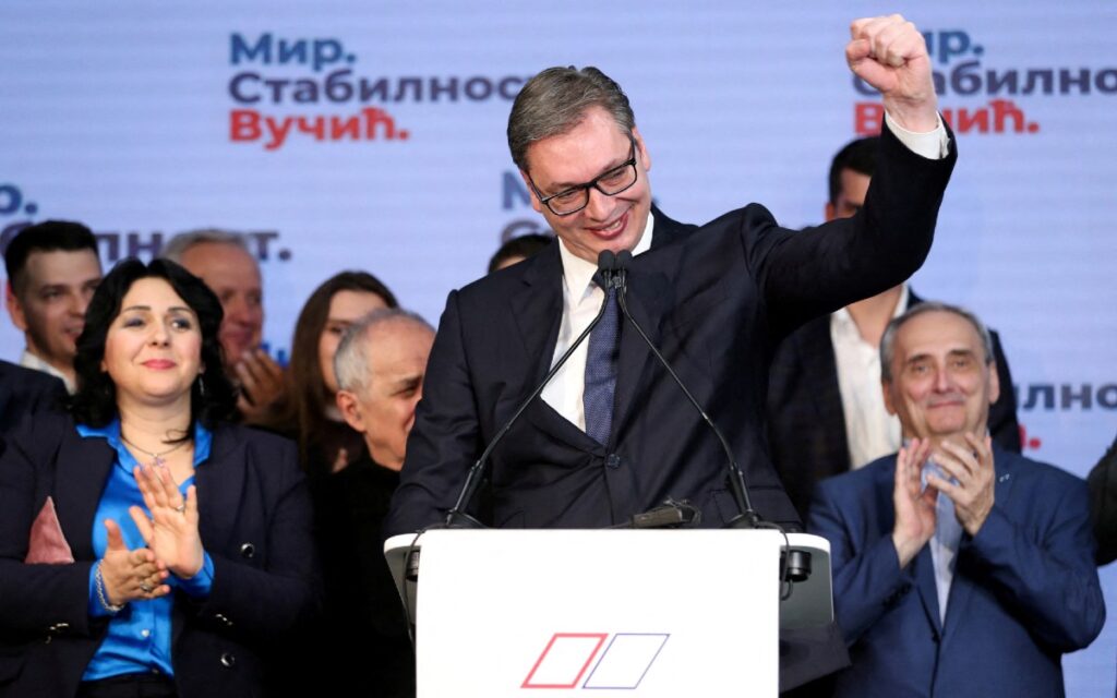 Aleksandar Vucic gana las elecciones presidenciales de Serbia