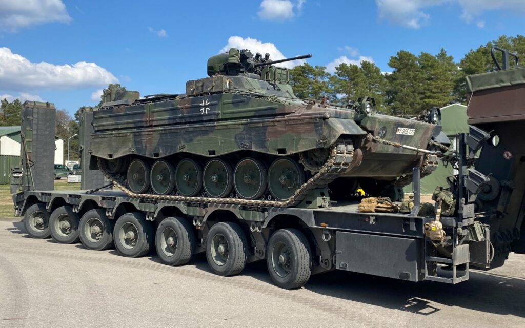 Alemania envía por primera vez armamento pesado a Ucrania