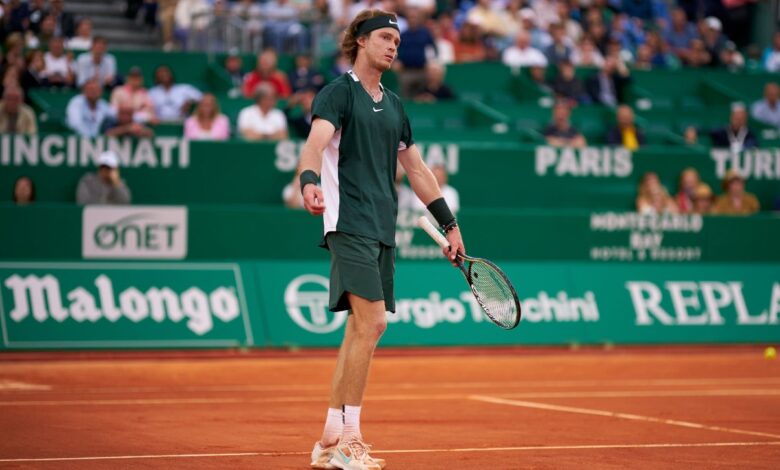 Andrey Rublev: "Es discriminación total" el veto a tenistas rusos y bielorrusos en Wimbledon