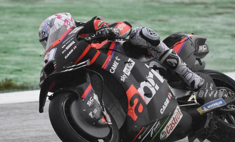 Aprilia, a un podio de perder las concesiones para 2023
