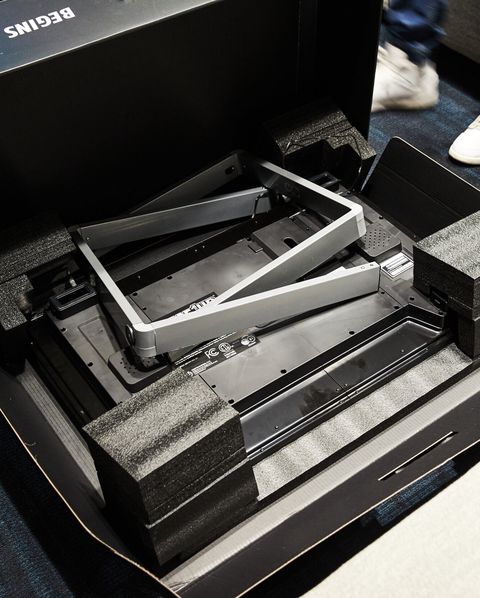 Mesa de juego arcade1up infinity en uso