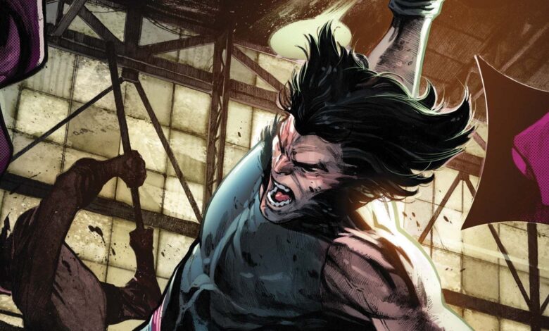 Artista de Marvel comparte secretos de Epic Wolverine vs Ninjas Comic Art