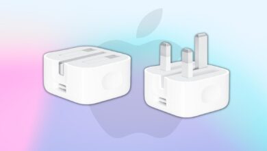 Así es como se ve probablemente el adaptador dual USB-C de 35 W de Apple