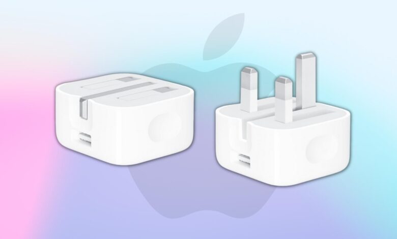 Así es como se ve probablemente el adaptador dual USB-C de 35 W de Apple