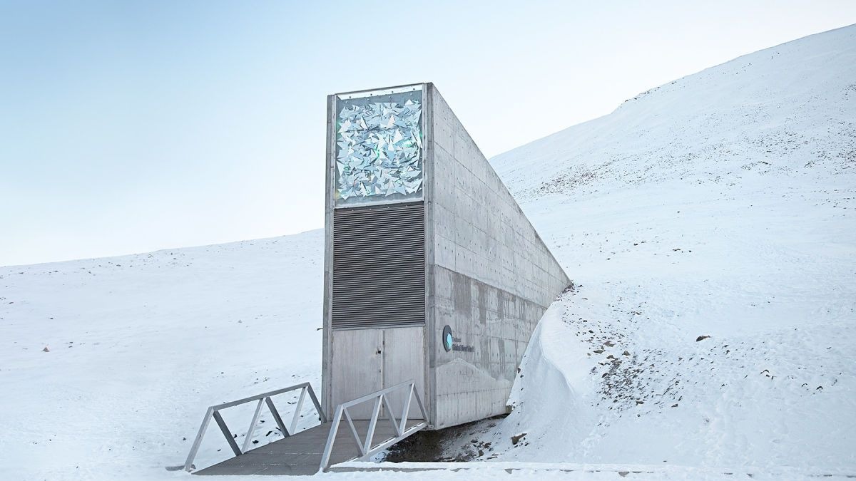 Así es la bóveda del fin del mundo para salvar el planeta Tierra