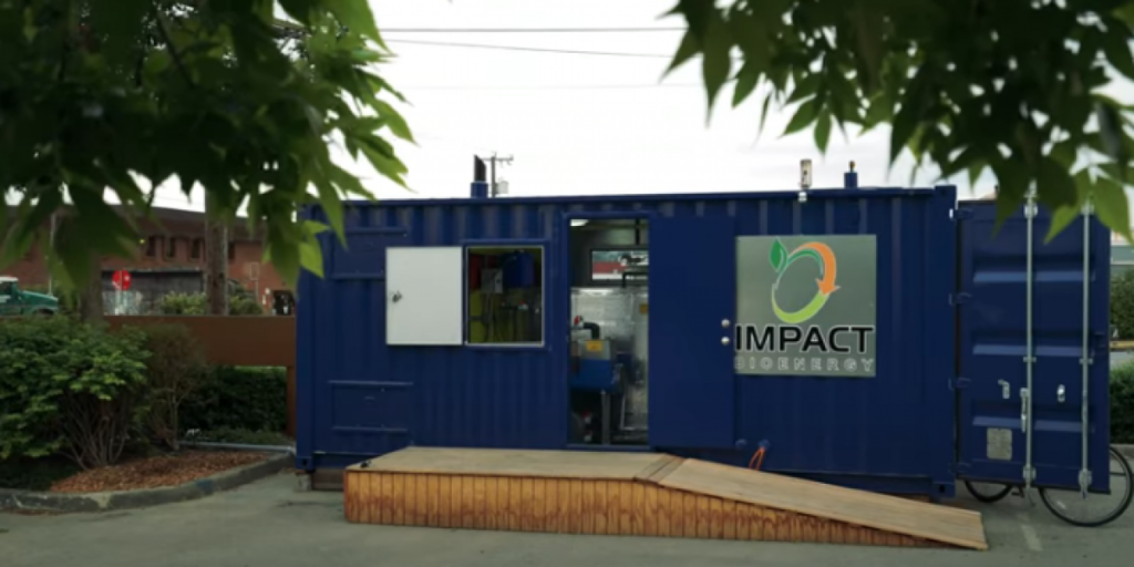 Así es la máquina portátil que convierte residuos de comida en electricidad y fertilizantes