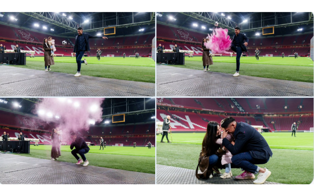 Así le revelaron a Edson Álvarez el sexo de su segundo hijo | Video