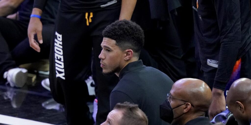 Así se lesionó Devin Booker: los Suns, a la espera de las pruebas diagnósticas