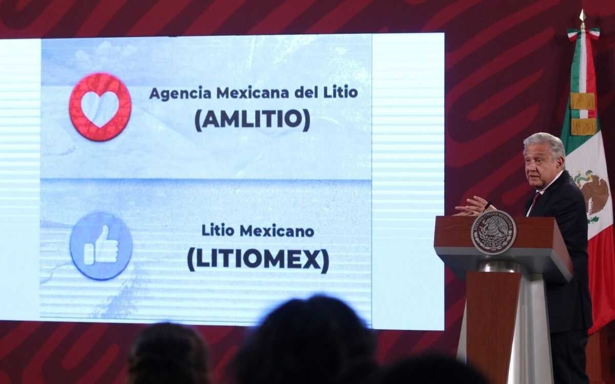 Así será la próxima empresa a cargo del litio: AMLO
