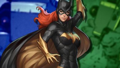 Batgirl presentó la adorable nueva arma de la familia Bat, un perro robot