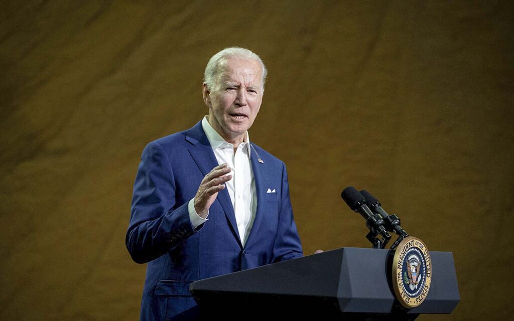 Biden acusa a Putin de cometer un 'genocidio' en Ucrania