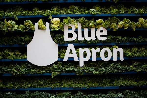 Blue Apron está teniendo un muy mal día