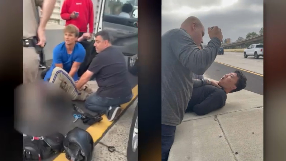 Buenos samaritanos ayudan a oficial de CHP baleado en San Diego
