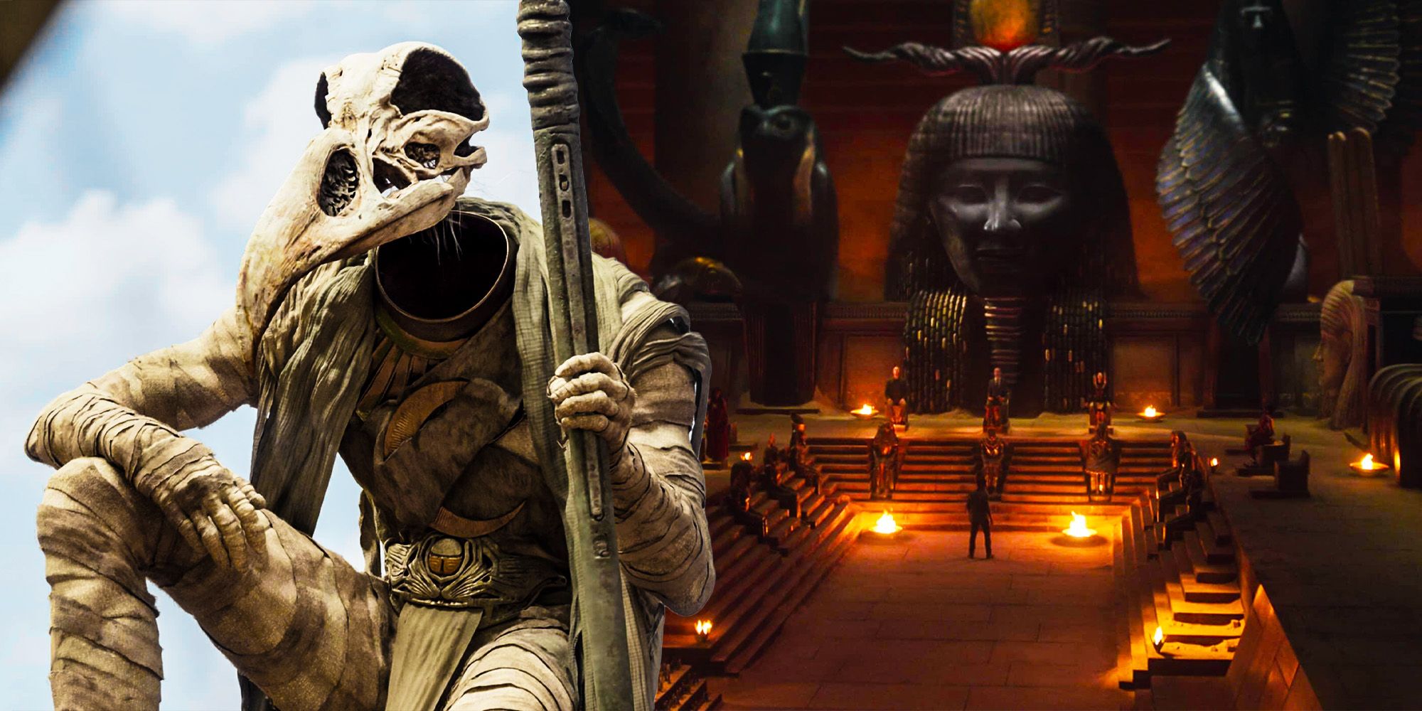 Cada dios egipcio en Moon Knight