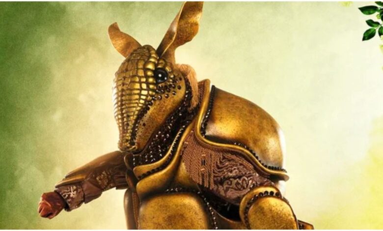 Cantante enmascarado: Armadillo cae al escenario mientras intentaba un movimiento de baile