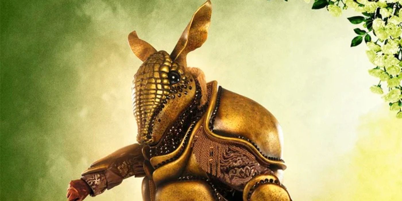 Cantante enmascarado: perro que el cazarrecompensas no podía ver en su disfraz